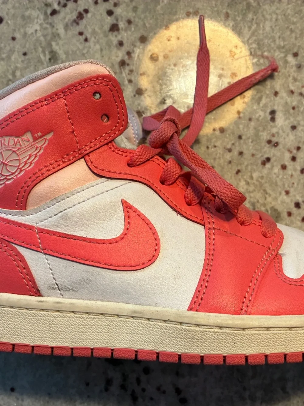 Girls air Jordan Nike high tops
